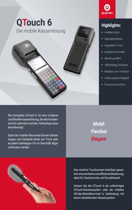 Datenblatt QUORiON QTouch6