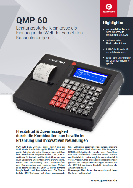 Datenblatt QUORiON QMP 60